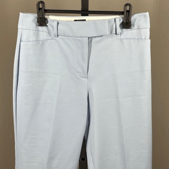 NEW Talbots Pants Womens 4 petite blue Newport straight leg trouser classic - Picture 2 of 10